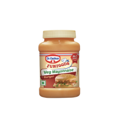 DR.OETKER FUNFOODS BURGER MAYONNAISE VEG 250GM