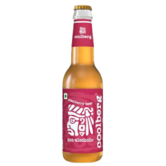 COOLBERG CRANBERRY BEER NON- ALCOHOLIC  330ML