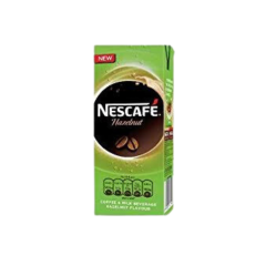 NESCAFE HAZELNUT FLAVOURED MILK TETRA PACK 180ML