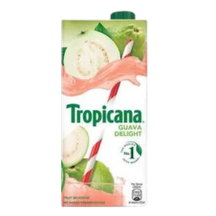 TROPICANA GUAVA DELIGHT JUICE TETRA PACK 1LITER 