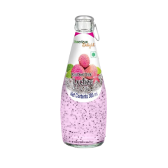 AMERICAN DELIGHT LYCHEE BASIL SEED DRINK 300ML