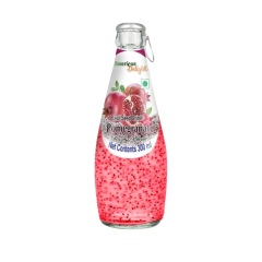 AMERICAN DELIGHTN POMEGRANTE BASIL SEED DRINK 300ML