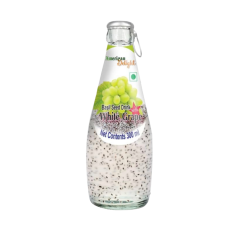 AMERICAN DELIGHT WHITE GRAPE  BASIL SEED DRINK 300ML